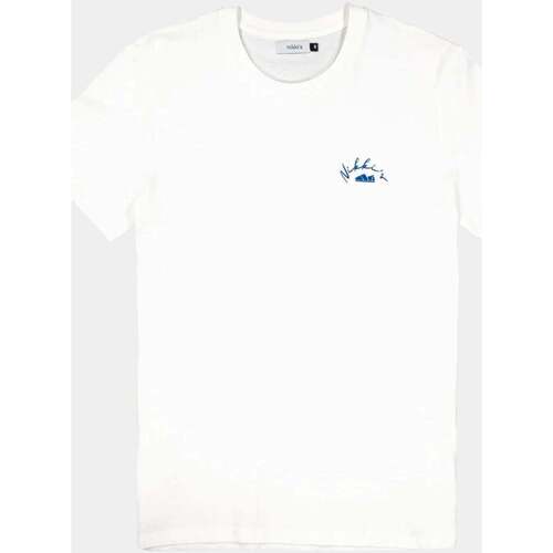 textil Hombre Camisetas manga corta Nikki´s camiseta-basica-blanca-regular-fit Blanco