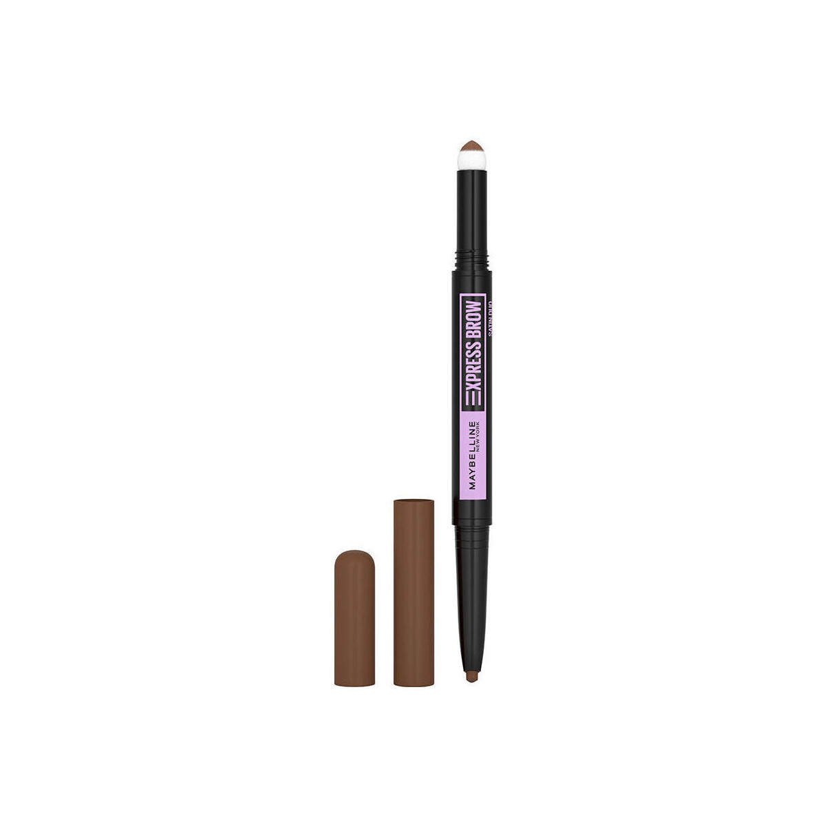 Belleza Mujer Perfiladores cejas Maybelline New York Express Brow Satin Duo 025-brunette 