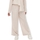 textil Mujer Pantalones Only Noos Trousers Tokyo Linen - Moonbeam Beige