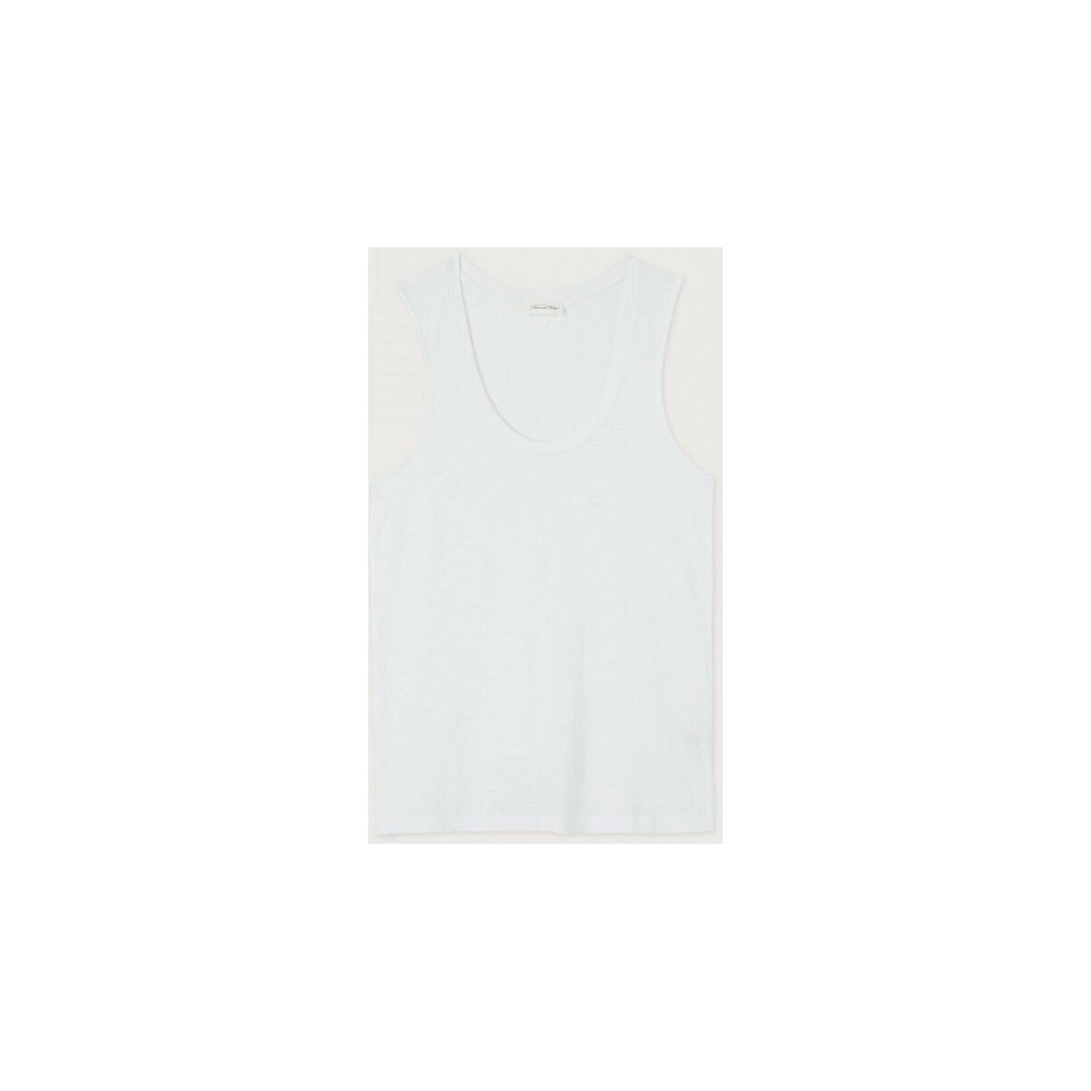 textil Mujer Camisetas manga corta American Vintage Jackson Tee White Blanco