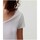 textil Mujer Camisetas manga corta American Vintage Jackson Tshirt White Blanco