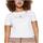 textil Mujer Camisetas manga corta Calvin Klein Jeans J20J223264 YAF Blanco