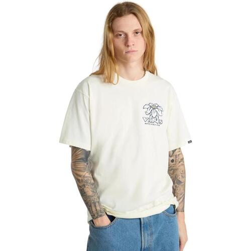 textil Hombre Camisetas manga corta Vans VN000G59FS8 Blanco