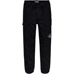 textil Niño Pantalones con 5 bolsillos Calvin Klein Jeans IB0IB01675 Negro
