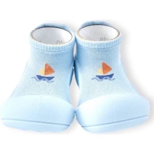Zapatos Niños Pantuflas para bebé Attipas Yacht - Sky Blue Azul