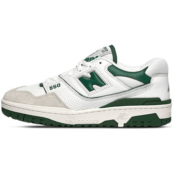 Zapatos Senderismo New Balance 550 White Green Blanco