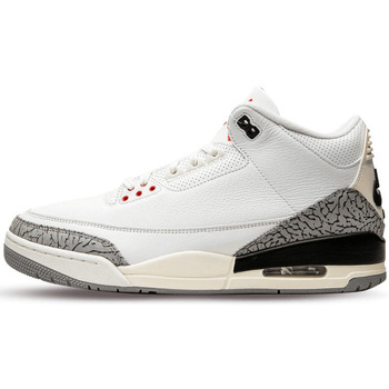 Zapatos Senderismo Air Jordan 3 Retro White Cement Reimagined Blanco