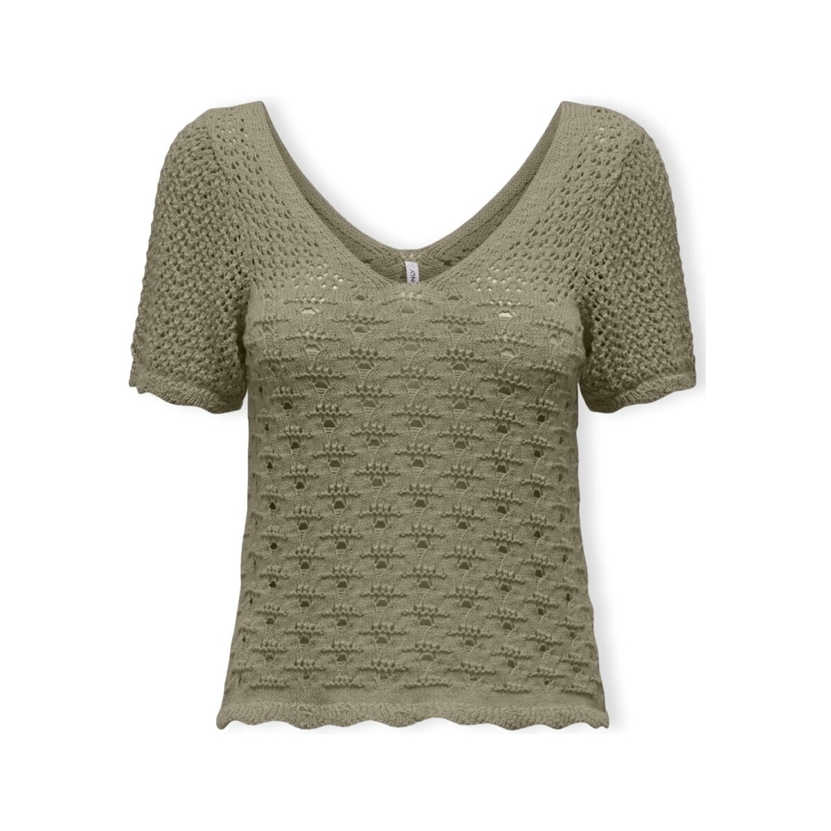 textil Mujer Tops / Blusas Only Top Becca Life S/S - Mermaid Verde