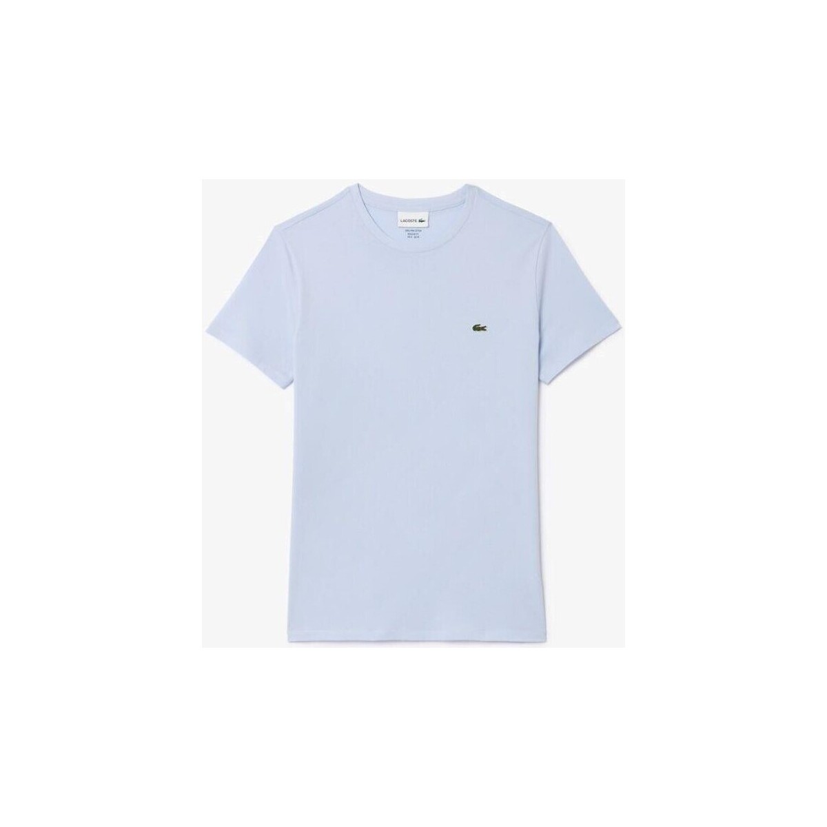 textil Hombre Camisetas manga corta Lacoste TH6709 Azul