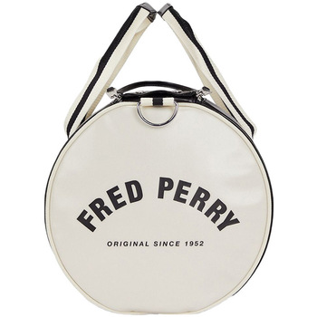 Fred Perry Classic Barrel Bag Negro