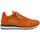 Zapatos Hombre Deportivas Moda Cetti SNEAKER DE PIEL PERFORADA CABALLERO  USED TIN C-848 AMBAR Naranja