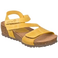 Zapatos Mujer Sandalias Interbios 5378 Amarillo
