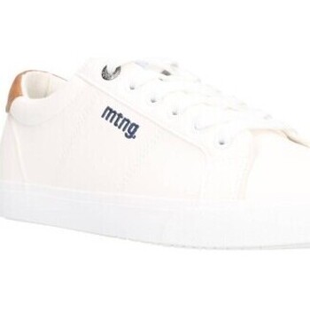Zapatos Hombre Deportivas Moda MTNG 84732  Blanco Blanco
