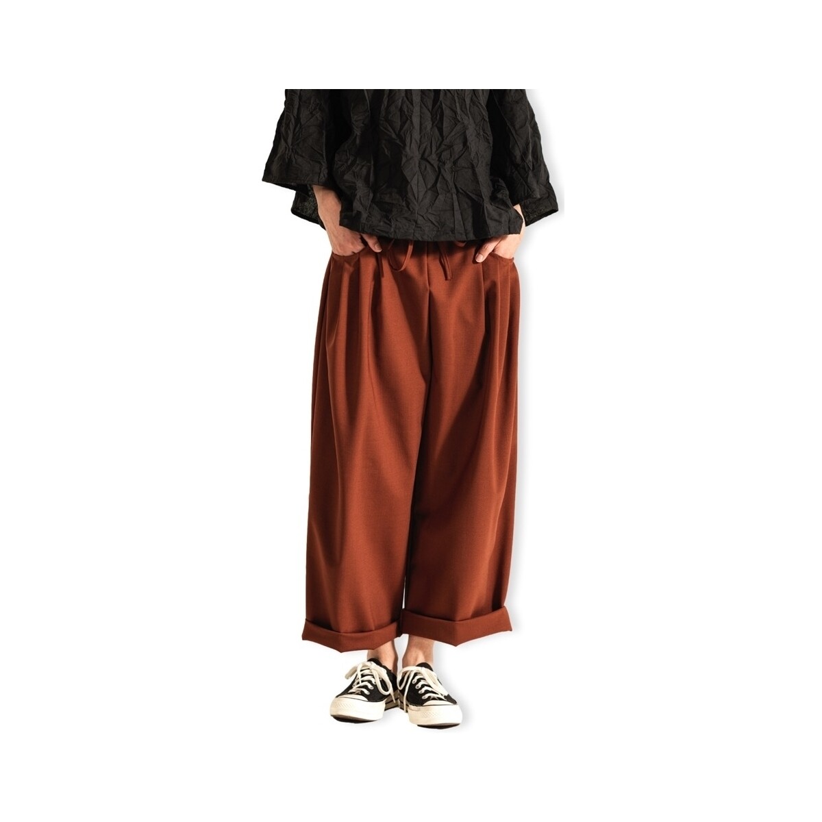textil Mujer Pantalones Wendykei Trousers 900045 - Rust Marrón