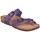 Zapatos Mujer Sandalias Interbios 7212 Violeta