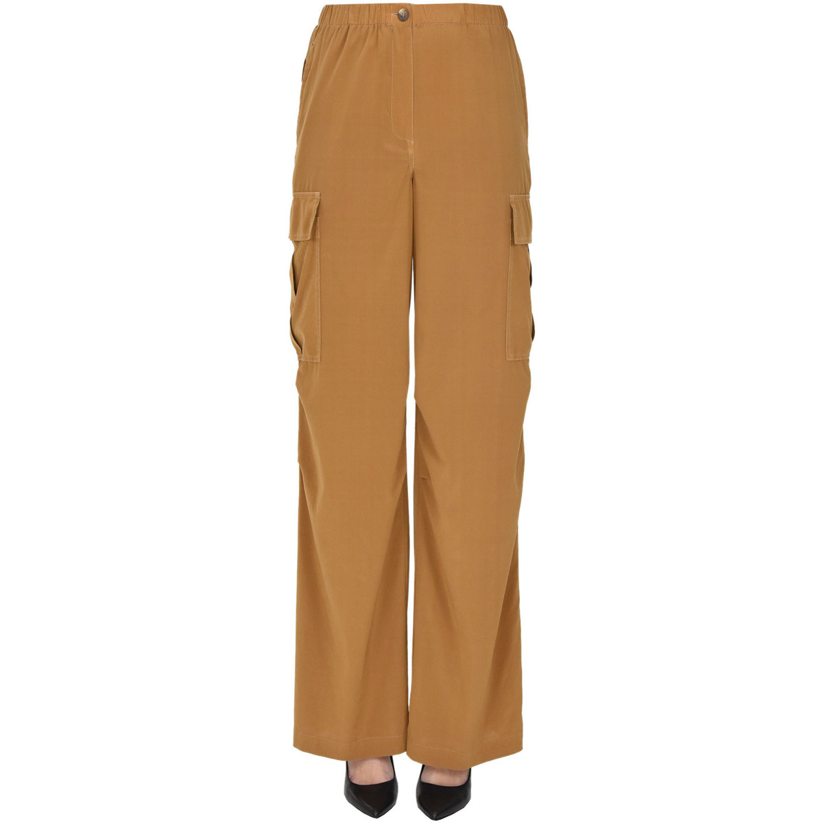 textil Mujer Pantalones Kiltie PNP00003089AE Beige