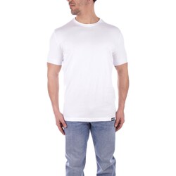 textil Hombre Camisetas manga corta Dsquared D9M3U4810 Blanco