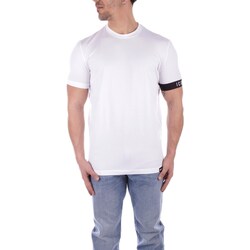 textil Hombre Camisetas manga corta Dsquared D9M3S5030 Blanco