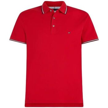 textil Hombre Tops y Camisetas Tommy Hilfiger MW0MW30750 - 1985 RWB POLO-XJV ROYAL BERRY Rojo