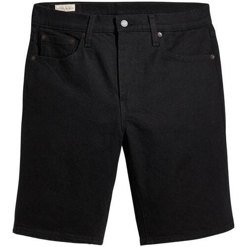 textil Hombre Shorts / Bermudas Levi's 405 STANDARD SHORT Negro