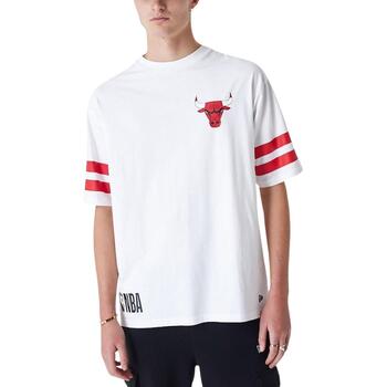 textil Camisetas manga corta New-Era NBA ARCH GRPHC OS TEE CHIBUL Blanco