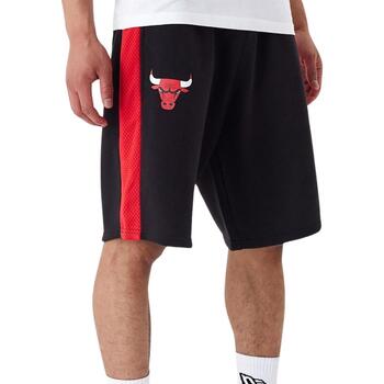 textil Shorts / Bermudas New-Era NBA MESH PANEL OS SHORTS CHIBUL Negro