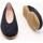 Zapatos Mujer Bailarinas-manoletinas Zabba Difference 7010 Ante Abiscal Azul