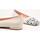 Zapatos Mujer Bailarinas-manoletinas Zabba Difference 7100 Glamour Ivory Blanco
