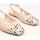 Zapatos Mujer Derbie & Richelieu Zabba Difference 7103 Glamour Salinas Beige
