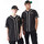textil Hombre Tops y Camisetas New-Era Ne pinstripe jersey newera Negro
