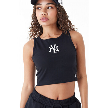 textil Mujer Tops y Camisetas New-Era Mlb le crop tank neyyan Negro