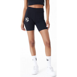 textil Mujer Shorts / Bermudas New-Era Mlb le cycling shorts neyyan Negro