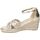 Zapatos Mujer Sandalias Xti 142774 Oro