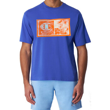 textil Niño Camisetas manga corta Champion 306735 Azul