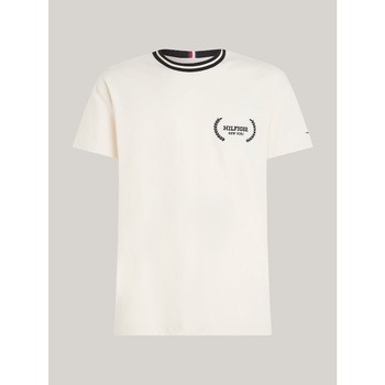 textil Hombre Tops y Camisetas Tommy Hilfiger MW0MW33681 Blanco