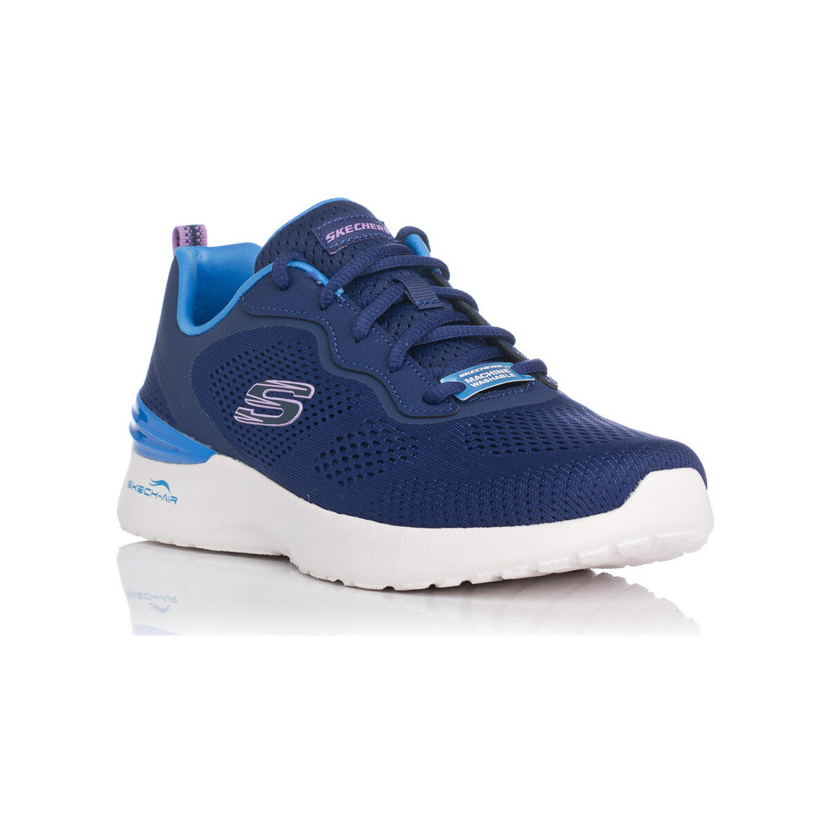 Zapatos Mujer Deportivas Moda Skechers 149753 NVBL Azul