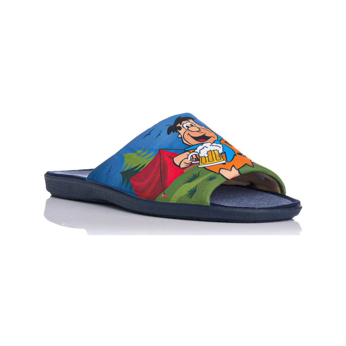 Zapatos Hombre Pantuflas Vulca-bicha 1443-23 Azul