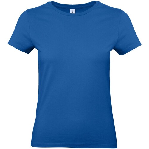 textil Mujer Camisetas manga larga B&c E190 Azul