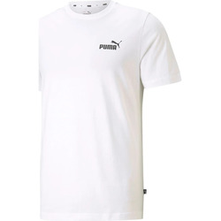 textil Hombre Polos manga corta Puma ESS Small Logo Tee Blanco