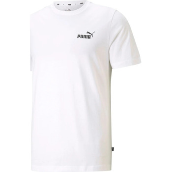 textil Hombre Polos manga corta Puma ESS Small Logo Tee Blanco