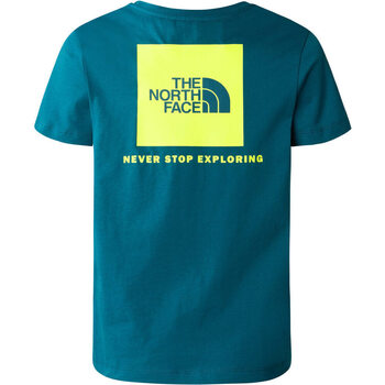 The North Face B S/S REDBOX TEE (BACK BOX GRAPHIC) Azul