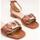 Zapatos Mujer Sandalias Dansi 6381 - Cuero Marrón
