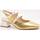 Zapatos Mujer Derbie & Richelieu Dansi 6565 - Platino Gris