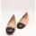 Zapatos Mujer Bailarinas-manoletinas Unisa Belle Skin/BLK Beige