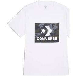 textil Hombre Camisetas manga corta Converse 10026575-A02 Blanco