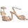 Zapatos Mujer Sandalias Etika 73662 Oro