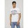 textil Hombre Camisetas manga corta Aeronautica Militare 241TS2216J641 T-Shirt/Polo hombre Blanco