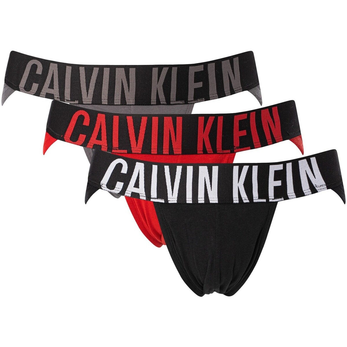 Ropa interior Hombre Braguitas Calvin Klein Jeans Paquete De 3 Correas Para Suspensorio Intense Power Multicolor