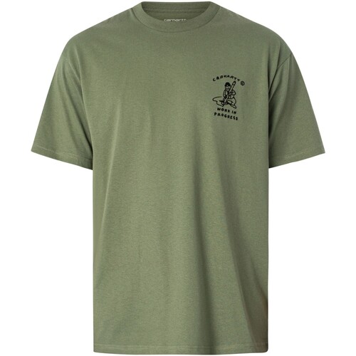 textil Hombre Camisetas manga corta Carhartt Camiseta Iconos Verde