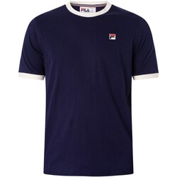 textil Hombre Camisetas manga corta Fila Marconi Camiseta Azul